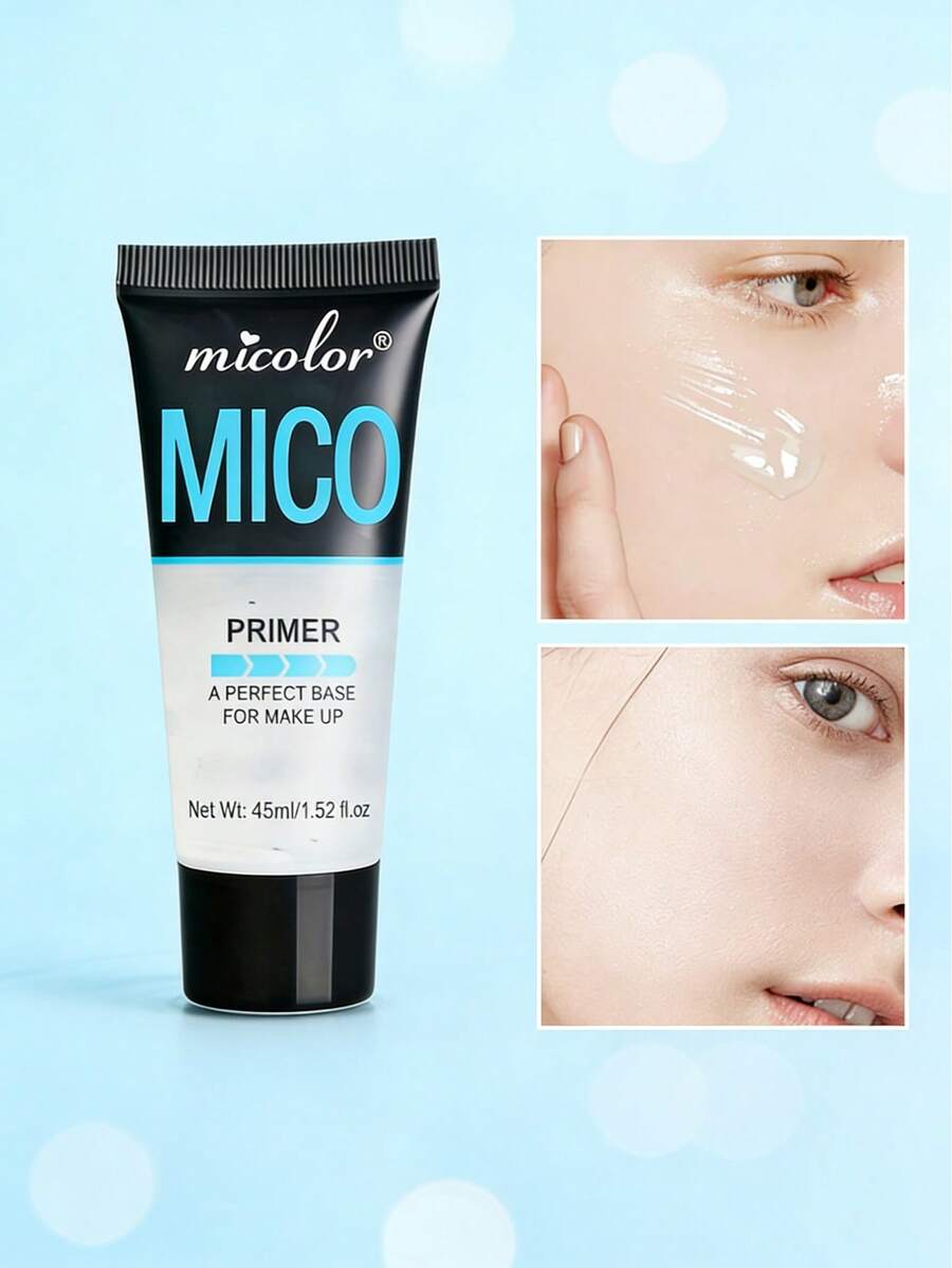 Gel de imprimación transparente, base de maquillaje para un uso duradero