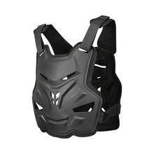 1件裝黑色摩托車護甲 胸部與背部防護 摩托車防護配件 賽車背心 騎士護膝與護肘 騎行必需品 男女騎士禮物 - A - 查看 5