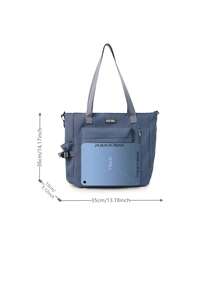 Large Capacity Casual Versatile Tote Bag For Daily Commute - Multicolor - View 2