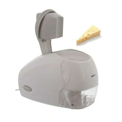OISE ART STORE Grattugia Elettrica Professionale 250w Per Formaggio Con Contenitore E Rullo -