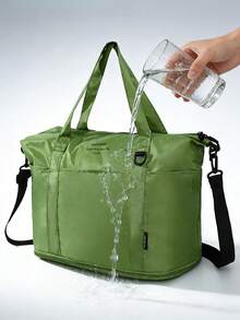 1pc Foldable Portable Business Travel Bag, Large Capacity Student Luggage Bag, Maternity Bag, Women Handbag & Shoulder Bag ,Travel Essential Bag - Multicolor - View 6