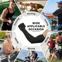 Unisex Neck Gaiter Face Mask Arm Sleeves, Summer Cooling Neck Warmer For Cycling, Skiing - Multicolor - View 11