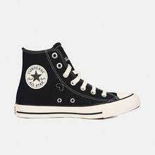 Converse Women's Chuck Taylor SEASONAL High Top Canvas Shoes A19056C - Black and White - View 2