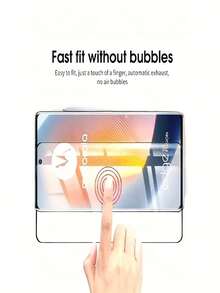 3 Packs Curved Screen Protectors Tempered Glass Moto Edge 50 Ultra 50 Fusion 50 Neo 50 Pro 50 40 Neo (2022) G35 G75 G45 G64 G84 G85, 9H Hardness, 3D Curved Tempered Glass, Anti-Scratch, Anti-Bubble, HD Clear, Easy Installation, Full Coverage Screen Protection Essentials, Applicable To Daily Shield, Office, Home Daily Shield Office Home Phone Screen Protector Phone Accessories Waterproof Shockproof Anti-Fall Scratch Resistant - Clear - View 5