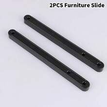 Toboganes de plástico para teclado, cajones y cajones, Buffer deslizante para muebles, 2 artículos 8ROB - A - Ver 4