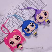 Mattel 1个创意女巫猎人小队硬币吊坠，可爱动漫汽车挂饰，包包挂饰 - 彩色 - 查看 2