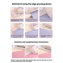 1个图案边缘切割器，适用于在邮票、照片、卡片和纸张上切割图案，返校用品 - 多色 - 查看 9