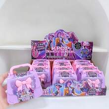 K-POP Girl Group Themed Keychain Blind Box Display Set - 12 Packs Assorted Q-Style Character Keychains With Mini Figurines & Cute Storage Pouches, Surprise Unboxing Experience, Vibrant Colorful Character Designs, High-Quality Durable Materials, Collectible K-POP Fandom Merchandise, Stylish Key & Bag Decor Accessories - Multicolor - View 4