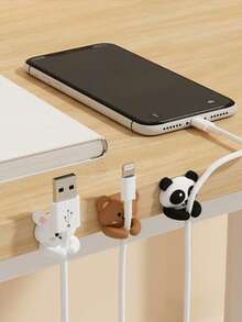 Bộ 1/3 móc treo cáp đa năng dễ thương, móc và kẹp tiện dụng phù hợp để cố định cáp chuột/tai nghe/dây cáp, sắp xếp đồ đạc trên bàn và ngăn kéo mà không cần đinh, quản lý cáp, dụng cụ sắp xếp bàn làm việc văn phòng, móc treo tối giản, dụng cụ sắp xếp nhỏ gọn, kẹp bền, bề mặt nhẵn, dụng cụ sắp xếp tai nghe, cố định cáp, nhân viên văn phòng, trang trí không gian làm việc, móc treo tiện dụng. - nhiều màu - Xem 10