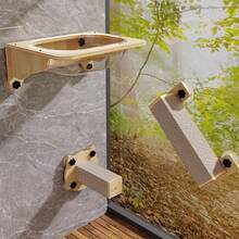 Suction Cup Space Capsule, Cat Hammock, Hanging Nest, Pet Glass Hanging Bed, Wall-Mounted Stable Without Drilling, Cat Aerial Playground, Can Play And Sleep, Suction Cup Space Capsule, Sisal Scratching - one-size - View 7