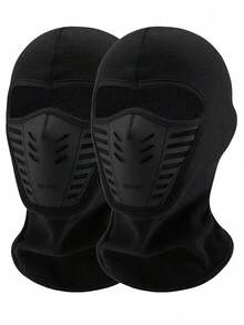 1/2/3pcs Unisex Balaclava Face Mask, Suitable For Daily Use, Outdoor Travel, Hiking, Skiing, Motorcycle Riding - Multicolor - View 9