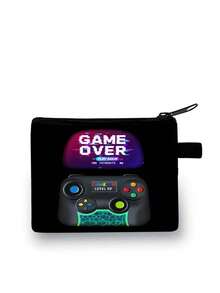 New Stylish Wallet, Cute Cartoon Dinosaur & Football Design, Suitable For Men, Women, Students, Children, Coin Purse - Game Controller GAME - View 7