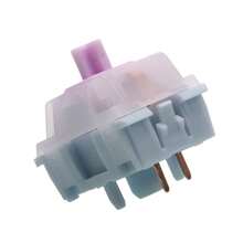 40克金砂静音段落轴 - 预润滑，5针热插拔，POM+TPE混合轴芯（HMX），适用于MX机械键盘 - 70 件 - 查看 7