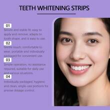 牙齿美白贴，紫色去渍美白贴，适合日常使用 - 牙貼 - 查看 6