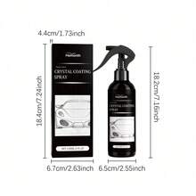 Car Paint Coating Agent, Hydrophobic Anti-Pollution Glossy Daily Refresh Lacquer Surface Coating Maintenance Agent - A - View 2