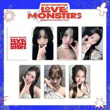 BABY MONSTER <PSYCHO> Ruka、Pharita、ASA、Ahyeon、Rami、RORA、Chiquita 防水贴纸，装饰贴纸，适用于笔记本电脑、平板电脑、水瓶等，独家粉丝周边 - 彩色 - 查看 7