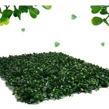 5pz Muro Verde Follaje Artificial Sintentico 60x40 Cm - Verde - Ver 6