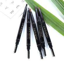 1PC Double-Headed Eyebrow Pencil, Waterproof, Sweat-Proof, Long-Lasting And Non-Fading, One-Line Eyebrow Brush With Eyebrow Cover - A - View 4