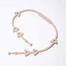 Silicone Cartoon Anti-Lost Pacifier Chain, Multifunctional Adjustable Pacifier, Bottle, Cup, Toy Hanging Strap, Suitable For Stroller, Car Seat, Teether, High Chair, Newborn Pacifier Clip, Baby Accessories - Multicolor - View 11