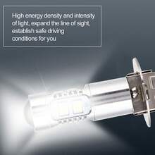 2 Pcs Car 50W 6000K‑6500K Conversion LED Headlight Fog Light Bulb (White Light) - A - View 6