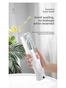1PC PET 500ml Clear Continuous Fine Mist Spray Bottle, Large Capacity Leak-Proof Refillable Empty Sprayer For Salon Hair Care, Home & Daily Cleaning Use - 容量 - 查看 6