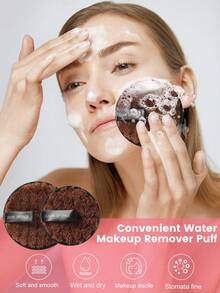 49PCS Makeup Tools Set Including:25PCS Makeup Brush Set+4PCS Makeup Sponges+4PCS Mini Makeup Sponges+4PCS Triangle Powder Puffs+4PCS Mini Air Cushion Powder Puffs+4PCS Circular Powder Puffs+2PCS Makeup Brush Cleaning Tools+2PCS Facial Cleansing Sponges - Brown - View 11