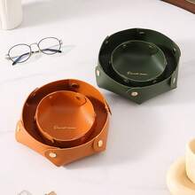 大小桌面收纳盒，钥匙架，化妆品，珠宝，玄关整理托盘 - 彩色 - 查看 6