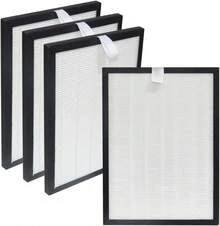 4pcs Replacement HEPA Filter For Meaco Dehumidifier 12L 20L Low Energy Platinum Filters - White - View 1