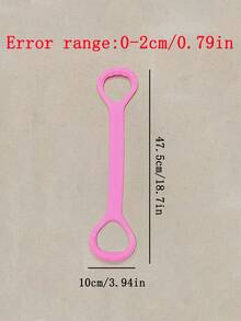 1pc High Elastic 8-Shaped Resistance Band, Back Opening Design For Shoulder Training, Yoga Stretch Band - Multicolor - View 14