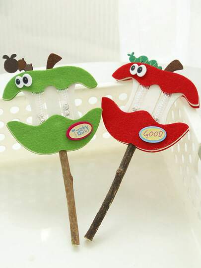 Mini Cat Toy Forest Apple Bell Chew Stick Pet Supplies Teaser Wand