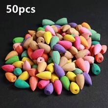 Nến trầm mini hỗn hợp dùng để khử mùi ngoài trời, sản phẩm trang trí nhà cửa. - 50 cái - Xem 13
