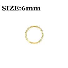 金鼻环 - 超细18号（6mm/8mm/10mm/12mm）鼻环 - 女士小巧18K镀金鼻部穿孔饰品 - 手工鼻环 - 可直接作为礼物赠送，适用于鼻孔、鼻中隔、耳软骨、耳廓、耳屏、耳廓、唇部、耳垂等部位的穿孔，316L不锈钢铰链式无缝耳环 - 彩色 - 查看 8
