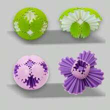 新品热销创意3D齿轮球旋转益智魔方减压玩具 - 彩色 - 查看 3