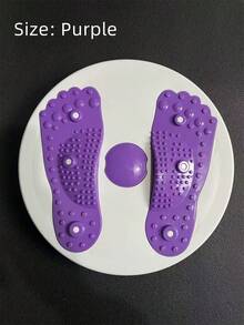 Twist Waist Rotary Disc - A Quiet Home Fitness Equipment, Home Fitness Twist Waist Weight Loss Trainer, Core Strength Training, Posture And Abdominal Massage Points, Slimming Waist Shaping Machine, Portable Manual Fitness Equipment, Abdominal Shaping Fitness Equipment, Exercise, Foot Placement, Textured Non-Slip Surface - Multicolor - View 10