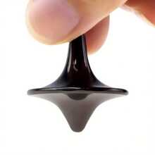 1个锌合金旋转陀螺，高级精致完美平衡桌面旋转器，适用于办公室和各种活动 - 彩色 - 查看 9