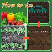 1pc Handheld Seed Planter, Gardening Tool For Efficient Planting, Seeding And Transplanting - 1Pc Green - View 6