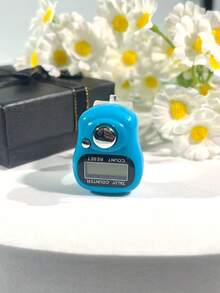 New Mini Electronic Counter Ring, Tasbih Style, Multiple Colors Available, Compact & Portable, Smooth Operation For Middle Eastern Ramadan Prayer Counting, Suitable For Ramadan Prayers, Exercise Counting, Knitting, Business Activities, Golf, Holiday Gifts, Etc. - White-regular - View 13