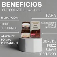 Kit de Alaciado Permanente Sin Formol Lassio 4ever Nutrapel 300g/300g - Marrón Chocolate - Ver 2
