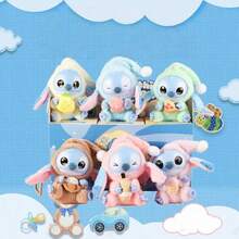 Disney 1pc Stitch Cartoon Character Hanging Ornament Plush Doll Figurine - Multicolor - View 4