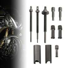 SanBouSi 8PCS Motorcycle Bearing Pullers 9-30mm Motorcycle Internal Bearing Removal Tool Kit Inner Bearing Extractor Kit - A - View 2
