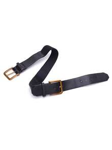 1 st svart elastiskt midjebälte för kvinnor, passar jackor och rockar - Svart - Visa 5