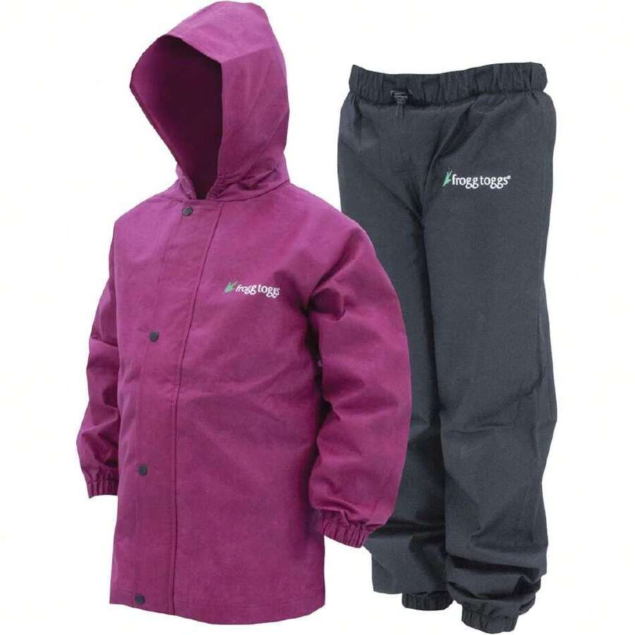 Polly Woggs - Traje de Lluvia Impermeable y Transpirable para jóvenes,40982939 - Azul 50 piezas - Ver 1