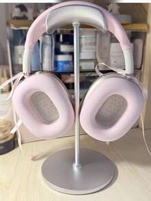 1pc Aluminum Alloy Headphone Stand, Universal Headset Holder With Aluminum Alloy Rod, ABS Base, Heavy-Duty Desktop Headphone, Game Controller Storage Rack - Multicolor - View 4