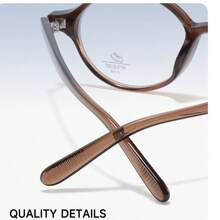 1pc Fashion Commuter Versatile TR Optical Glasses With High-End Feel And Non-Slip Temples - Maroon - View 2
