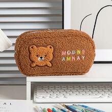 Cute Student Pencil Case, High - Value & Large - Capacity, New Bear - Themed Stationery Pouch & Pencil Box - Multicolor - View 8