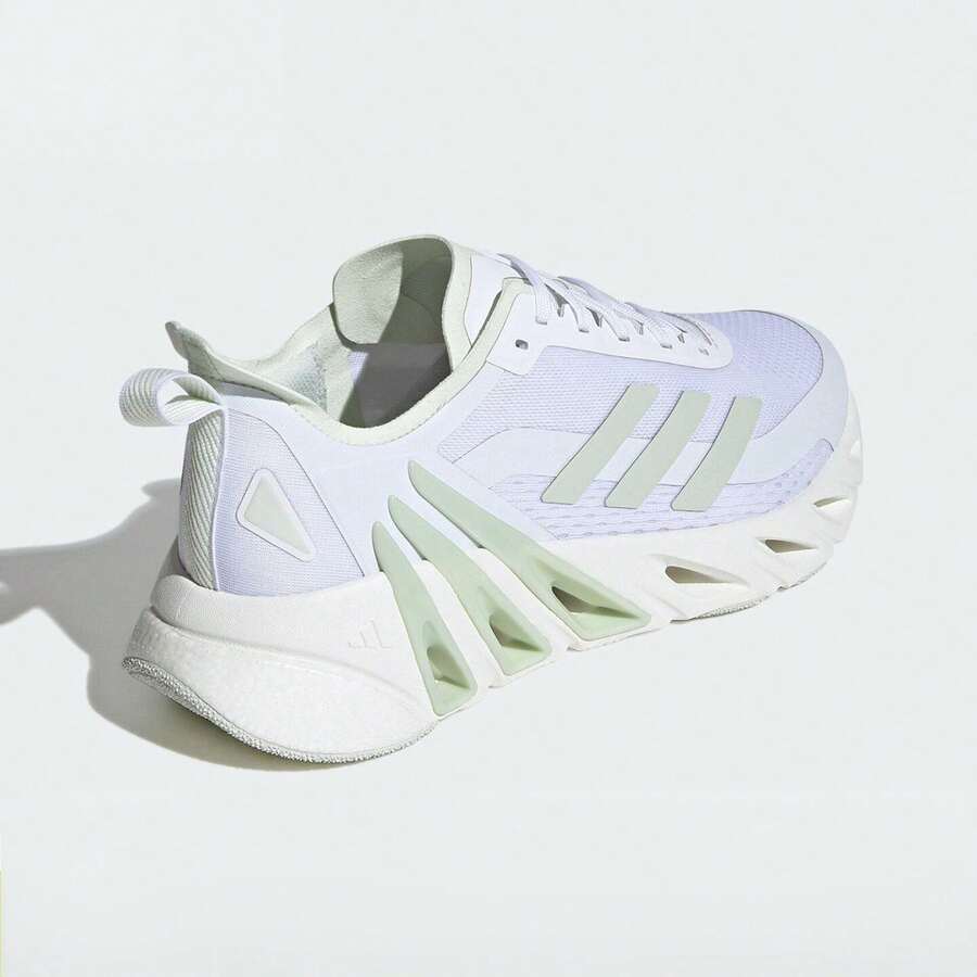 Adidas 男鞋女鞋新款休閒運動跑步鞋 - 灰色/綠色 - 查看 1