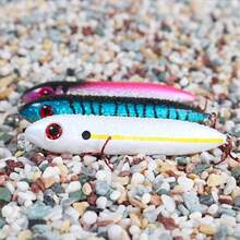 1个/3个装 3D眼睛造型拟饵，适用于淡水和海水垂钓 - 送给钓鱼爱好者的完美礼物 - 彩色 - 查看 4