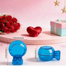 Hxezoc 1/4 غطاء رأس فرشاة أسنان مقاوم للماء من هكسيزوك - غطاء واقي بلاستيكي محمول بمشبك للاستخدام المنزلي والسفر والتخييم والحمام والمدرسة والعمل - متعدد الألوان - مشاهدة 6