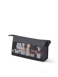 Large Capacity Travel Mesh Storage Bag Printed With "Medicane Bag" Pattern,Portable Medicine Bag,First Kit Medical Emergency Kits Organizer Outdoor Household Medicine Pill Storage Bag,First Aid Kit Organizer, Emergency Pill Pouch For Travel,Mesh Toiletry Case Bag,Multifunctional Portable Storage Bag, Cosmetic Bag, For Daily/Outdoor/Travel, Essential For Health - Conscious & On - The - Go Users, Must - Have Medical Accessory Pill Box Pill Case Pill Containers Hospital Bag Medicine Organizer Medicine Storage Bag Travel Essential Cruise Essentials Holiday Essential - Multicolor - View 15