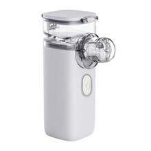Nebulizador portátil para adultos y niños, nebulización efectiva, inhalador de vapor personal, nebulizador de malla ultrasónico de mano,nebulizador,nebulizador para adultos,máquina nebulizador,nebulizador portátil,nebulizador para niños,máquina de tratamiento respiratorio,inhalador de vapor,oxígeno portátil para respirar - Blanco - Ver 3